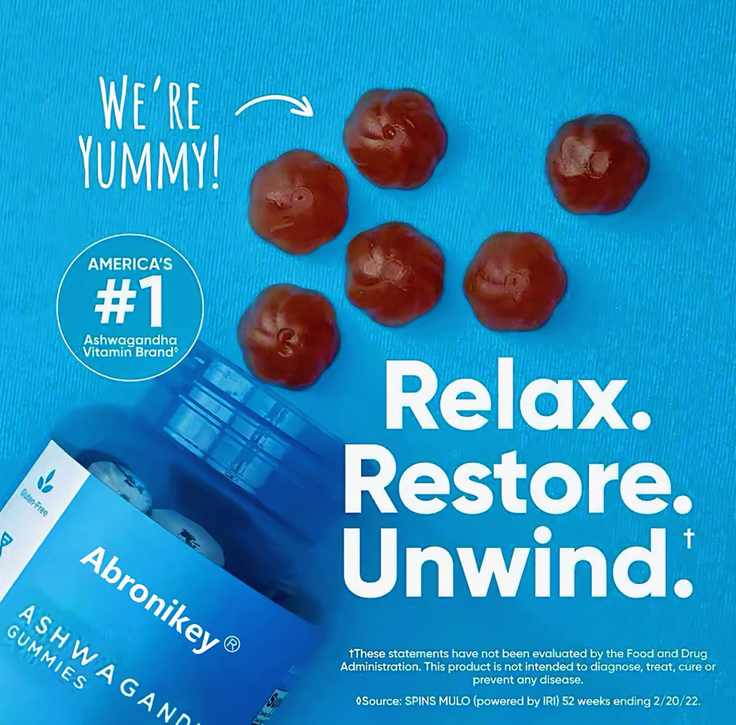 Ashwagandha Vitamin D Gummy-Mixed Berry
