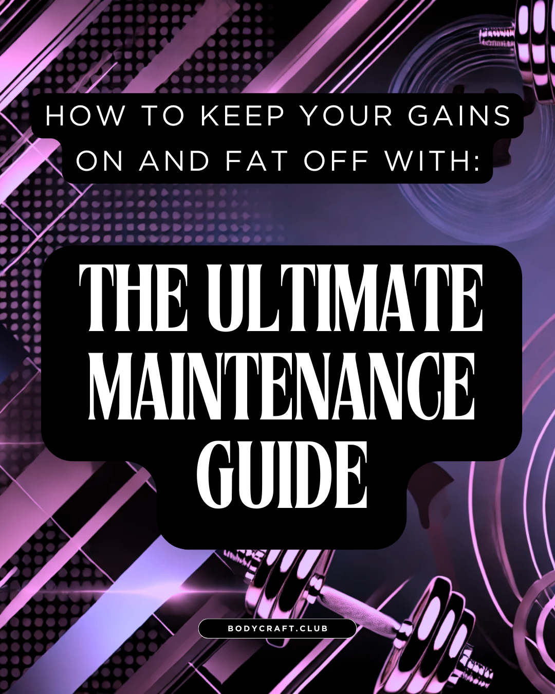 The Ultimate Maintenance Guide