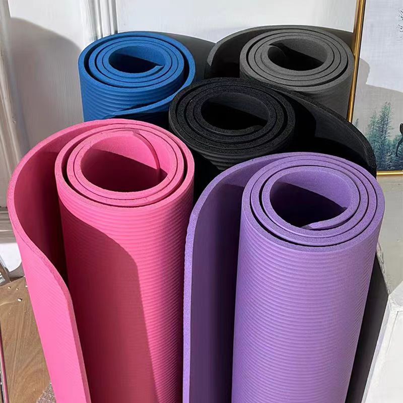 Thickened yoga mat floor mat household cushioning mat non-slip mat tasteless children mute sound ulation special fitness