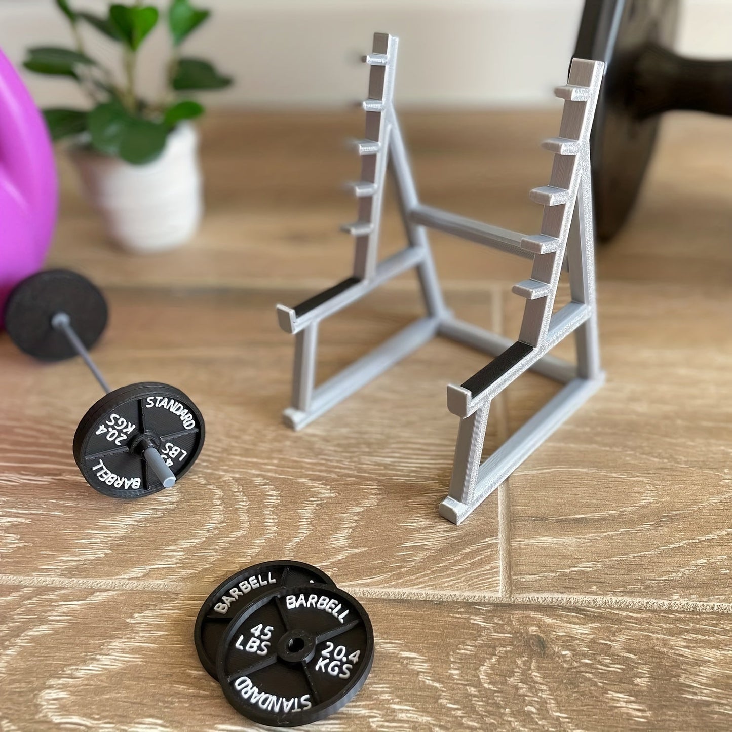 GymThemed Desk Pen Holder Ideal Gift for Fitness Fanatics