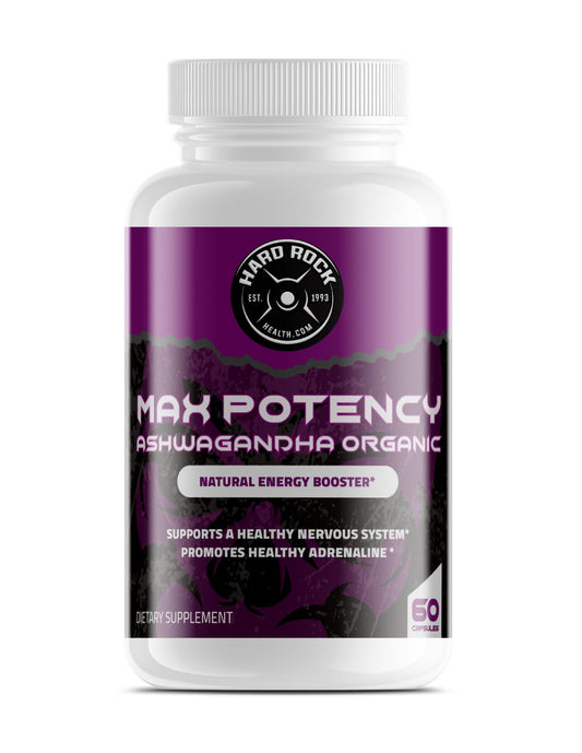 Max Potency Organic Ashwagandha