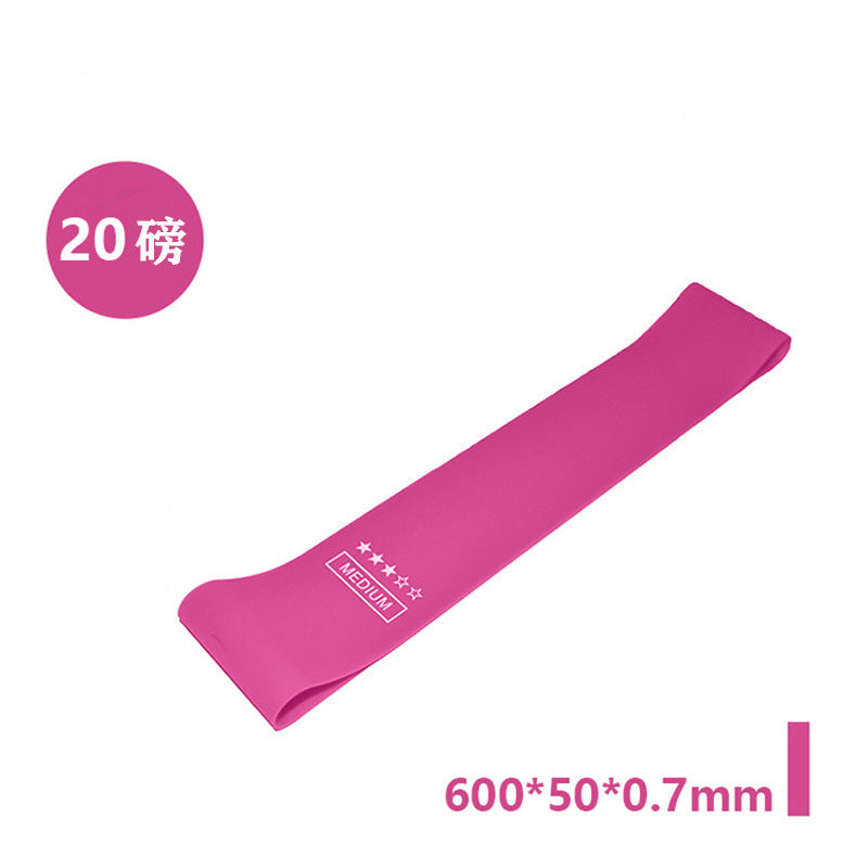 Portable resistance band Women's Squat hips Tension band Gym Yoga equipment Tension band Slim legs slim hands elastic circle