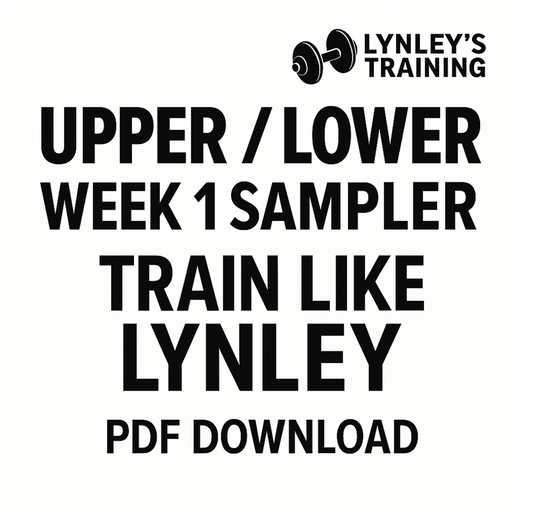 Sampler- Train Like Lynley - Upper/Lower (2025)