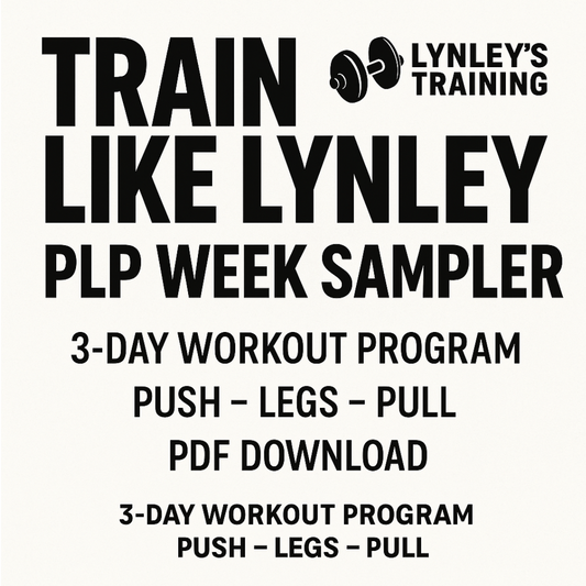 Sampler- Train Like Lynley - Push Legs Pull (2025)