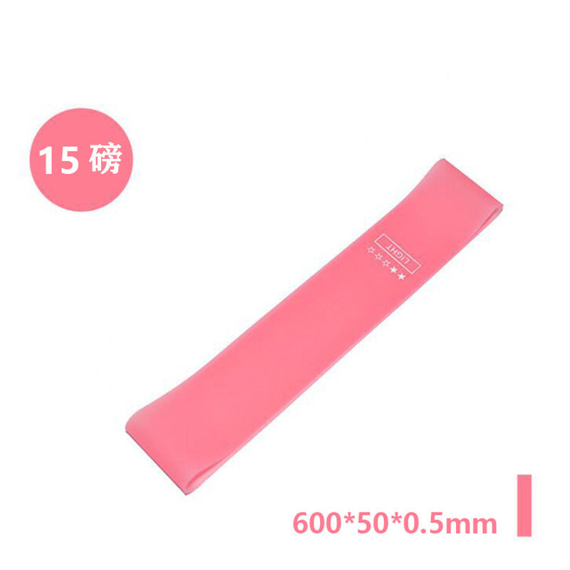 Portable resistance band Women's Squat hips Tension band Gym Yoga equipment Tension band Slim legs slim hands elastic circle