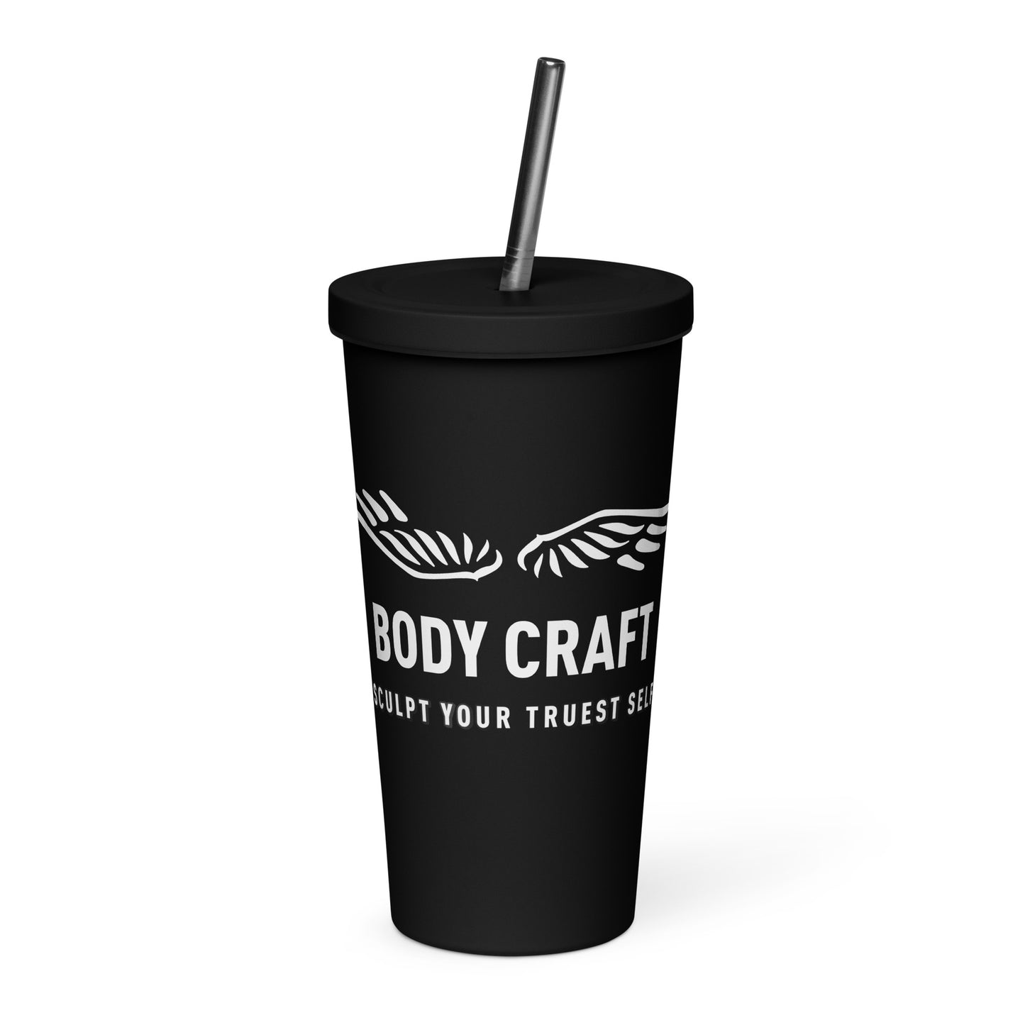 Insulated Tumbler With A Straw