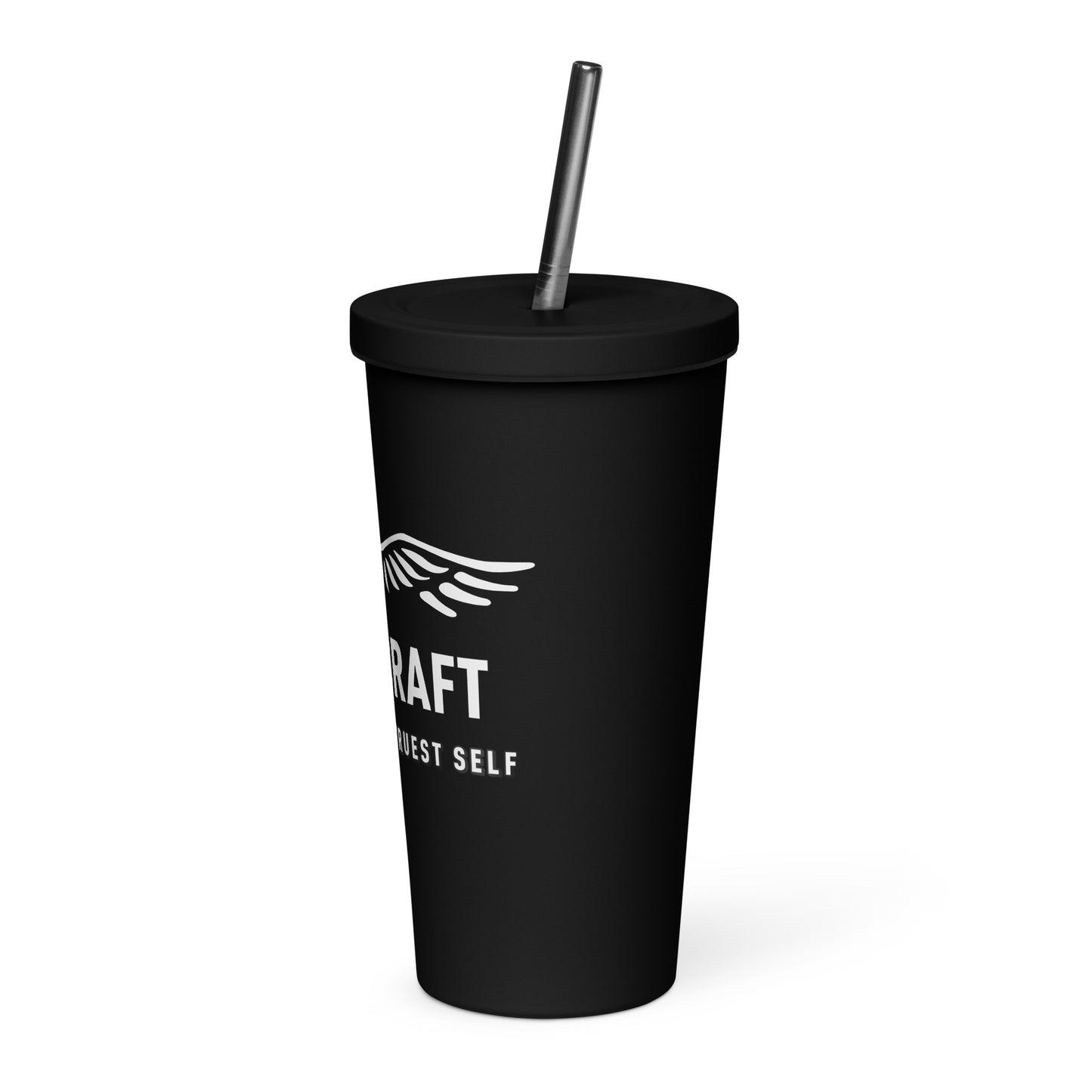 Insulated Tumbler With A Straw