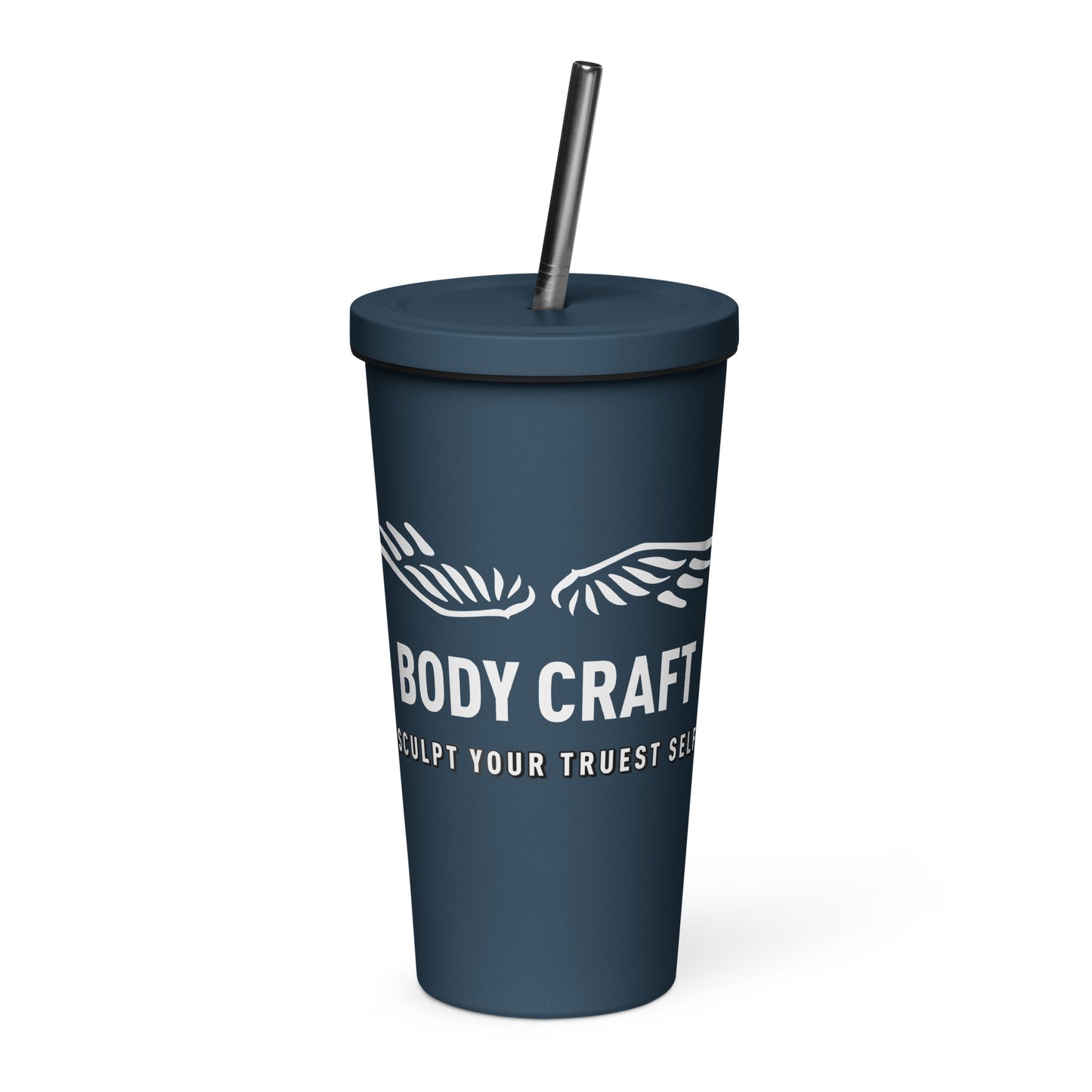 Insulated Tumbler With A Straw