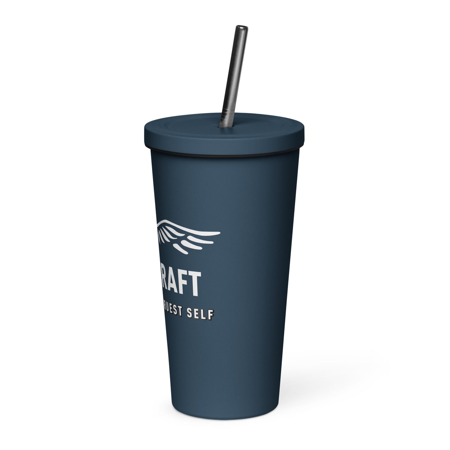 Insulated Tumbler With A Straw